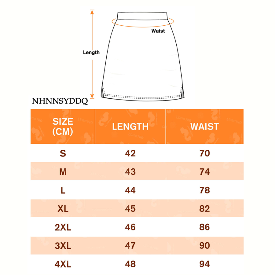 AOP Women's sports skirt