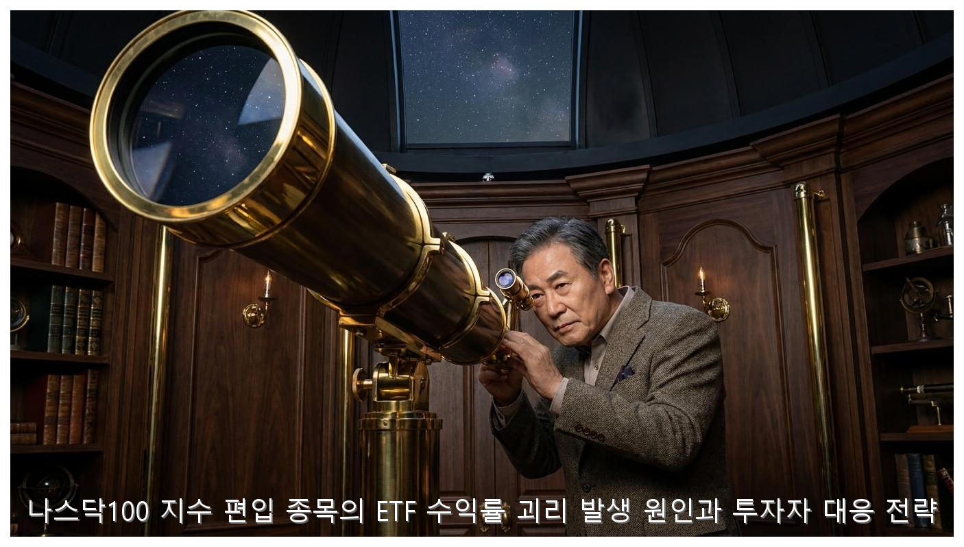 나스닥100 지수 편입 종목의 ETF 수익률 괴리 발생 원인과 투자자 대응 전략 핵심 안내 및 분석 인포그래픽 (4)