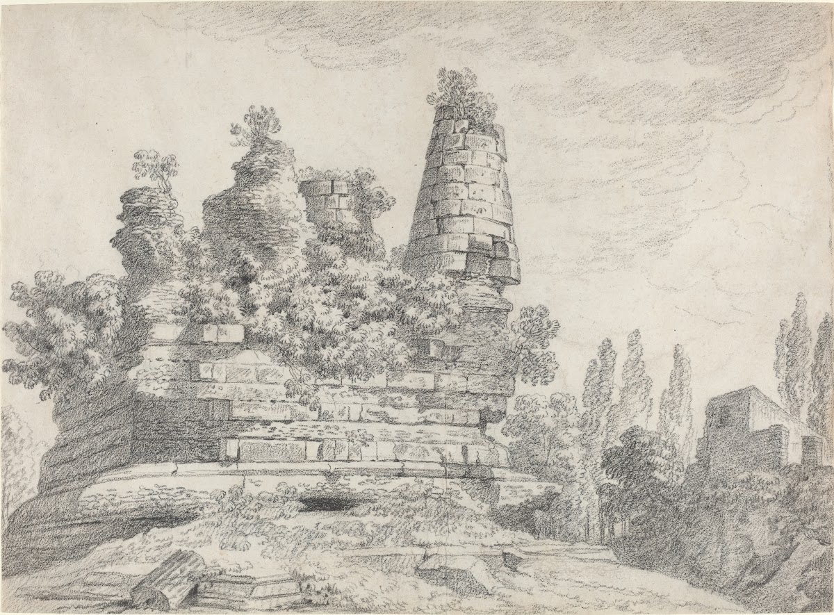 The Tomb of the Horatii and the Curatii at Albano c 1775