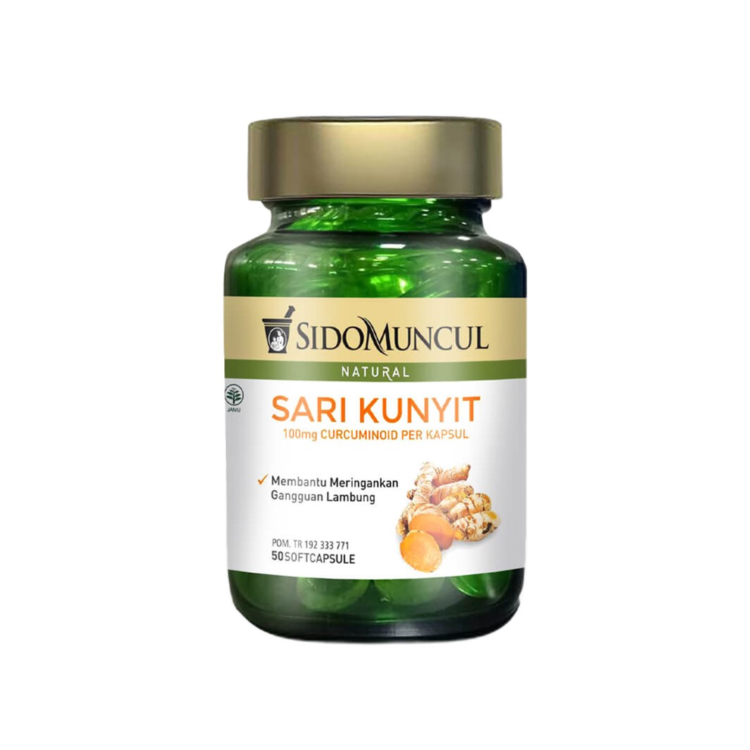 Alternative view of Sari Kunyit Sidomuncul Turmeric Curcuminoid Extract For Gastric & Immune Support