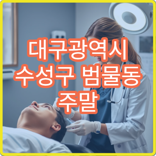 대구광역시 수성구 범물동 주말 당직약국 찾는 방법