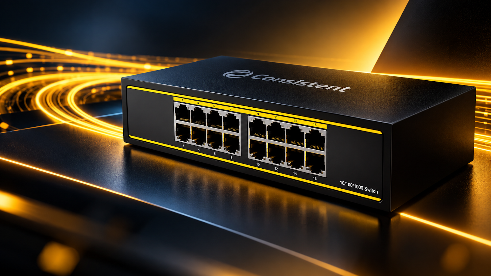 Consistent Launches 16-Port Gigabit Ethernet Switch in India at Rs.6,999