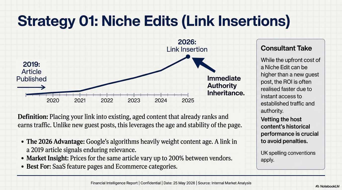 Niche Edits Strategy
