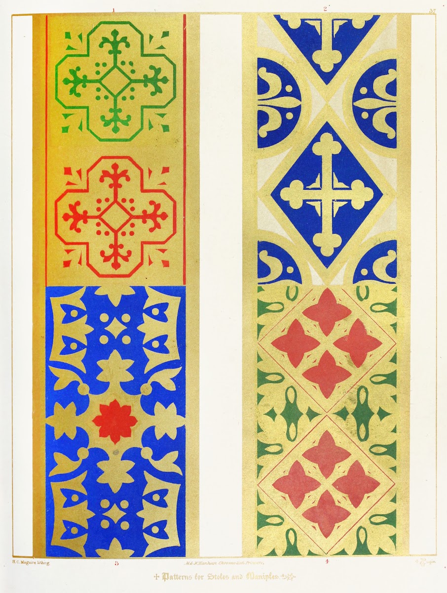 Patterns for Stoles and Maniples 3 1846