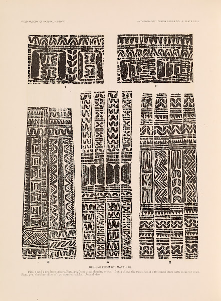 Decorative art of New Guinea Pl20 1925