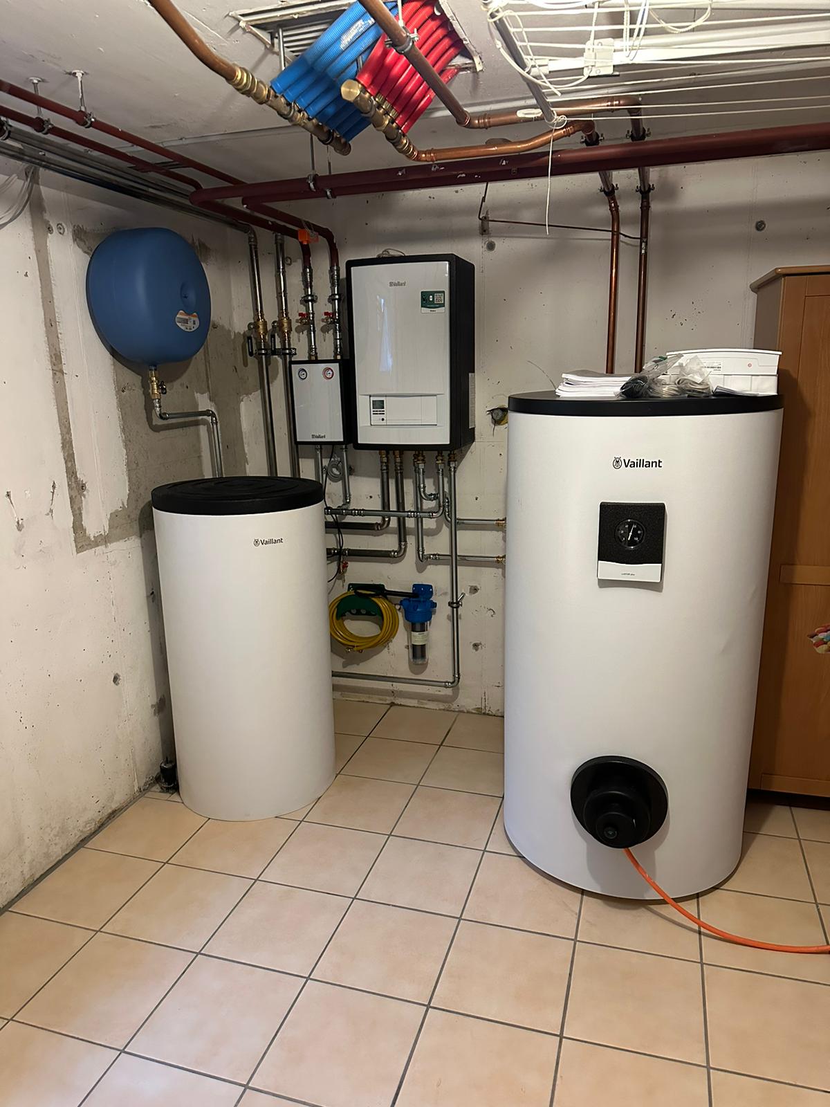 Pompe à chaleur air-eau installée par Sunergie à Morrens