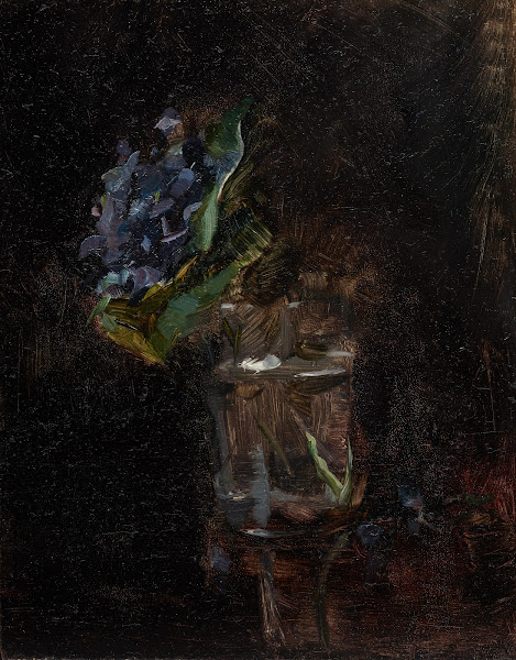 Bouquet of Violets in a Vase 1882