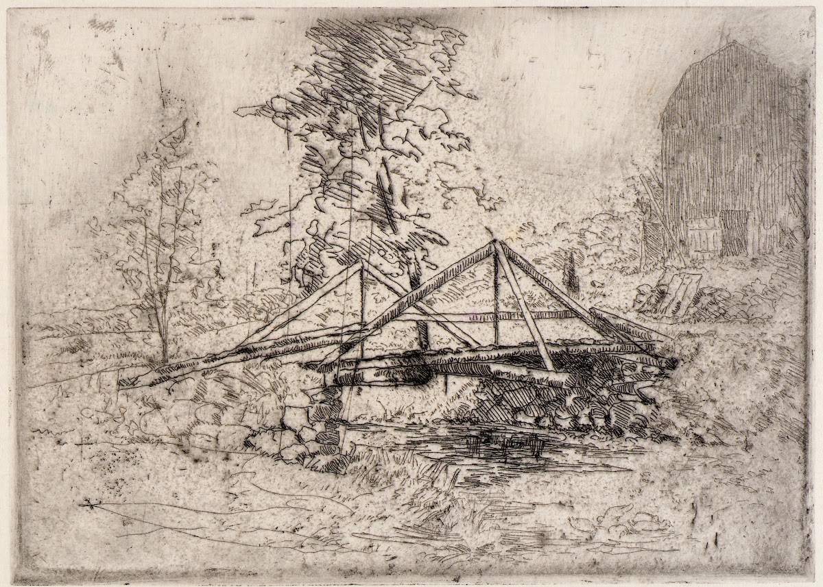 The Wooden Bridge ca 1887 1893