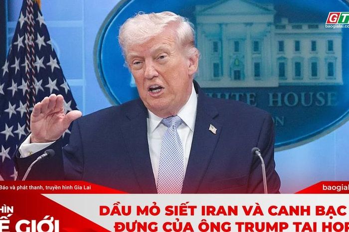 Góc nhìn thế giới 2-5: Dầu mỏ siết Iran và canh bạc chịu đựng của ông Trump tại Hormuz - Báo Gia Lai