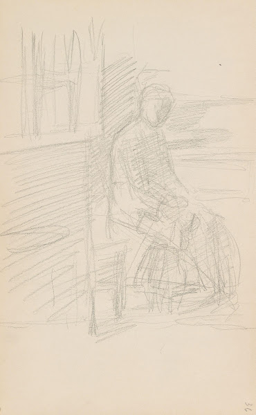 Sittende kvinne i interiør 1894