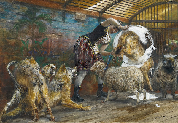 Die Dompteuse c 1885