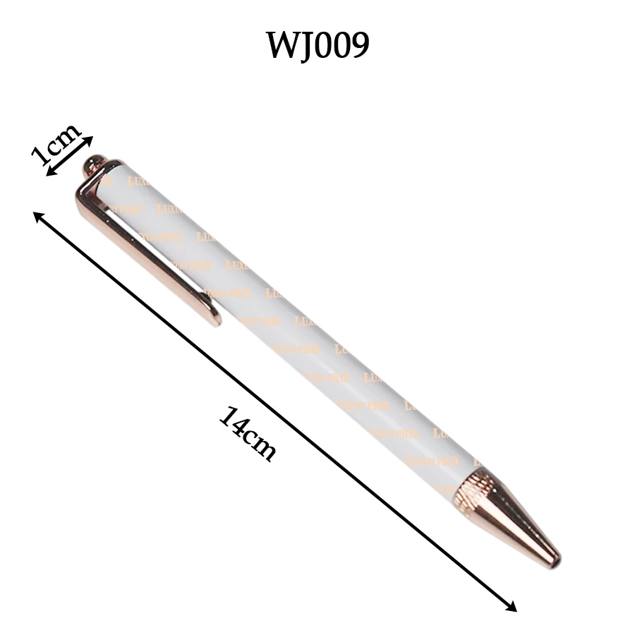 Rose Gold Heat Transfer Pen with Hanger and No Silicone Cap