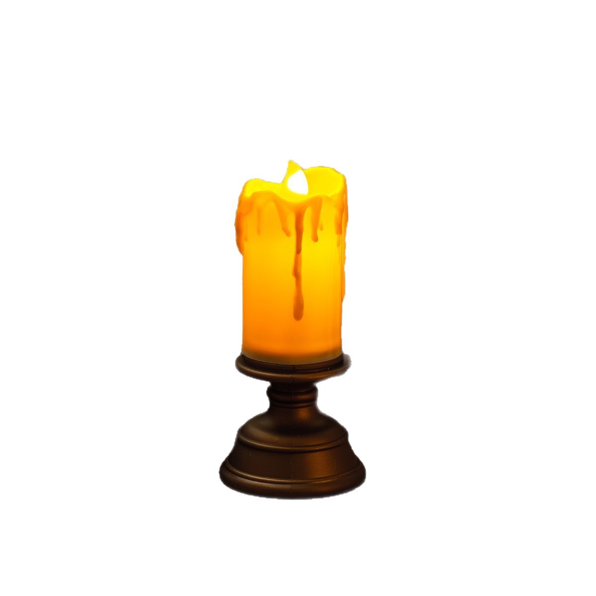 LED Real Wax Look Candle with Drip Effect