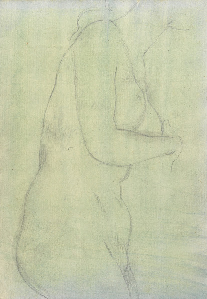 Sketch of a Female Nude Resembling the Medici Venus 177475