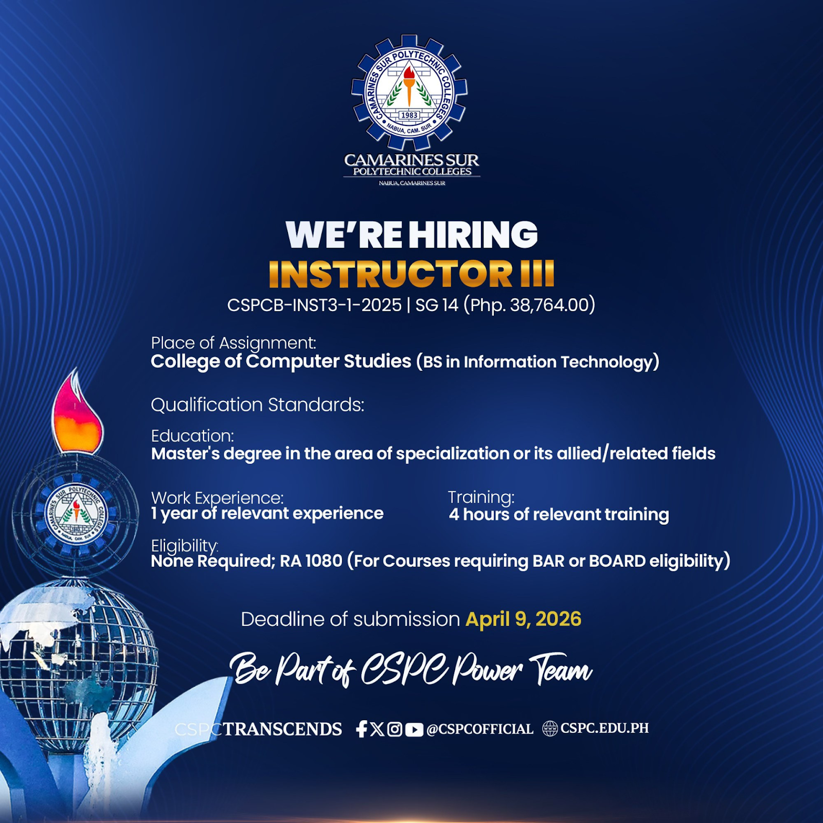 𝗪𝗘’𝗥𝗘 𝗛𝗜𝗥𝗜𝗡𝗚!