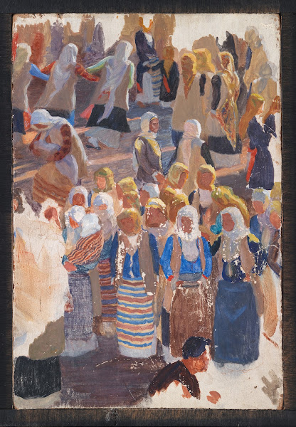 Grupper af dansende kvinder Megara 1895   1896