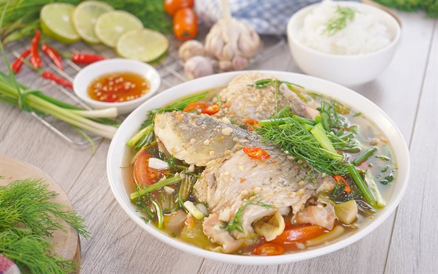 Cá Chép Om Dưa Chua