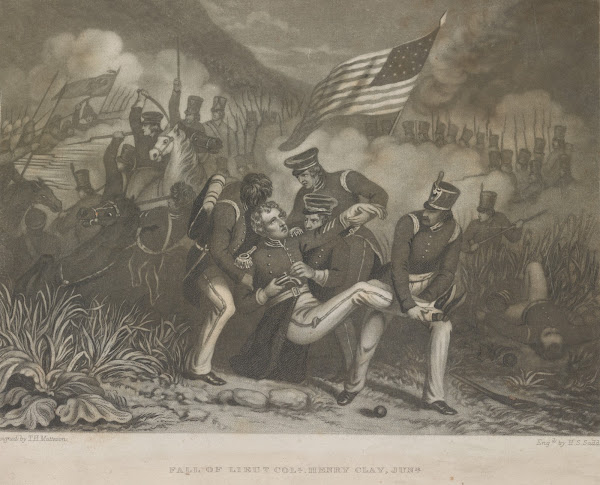 Fall of Lieutenant Colonel Henry Clay Junior 1855