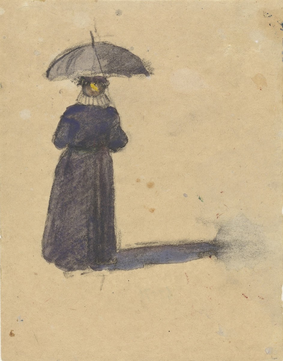Oude man en profil 1860   1921