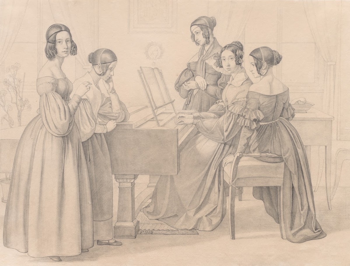 Musicale at the Prellers 1838