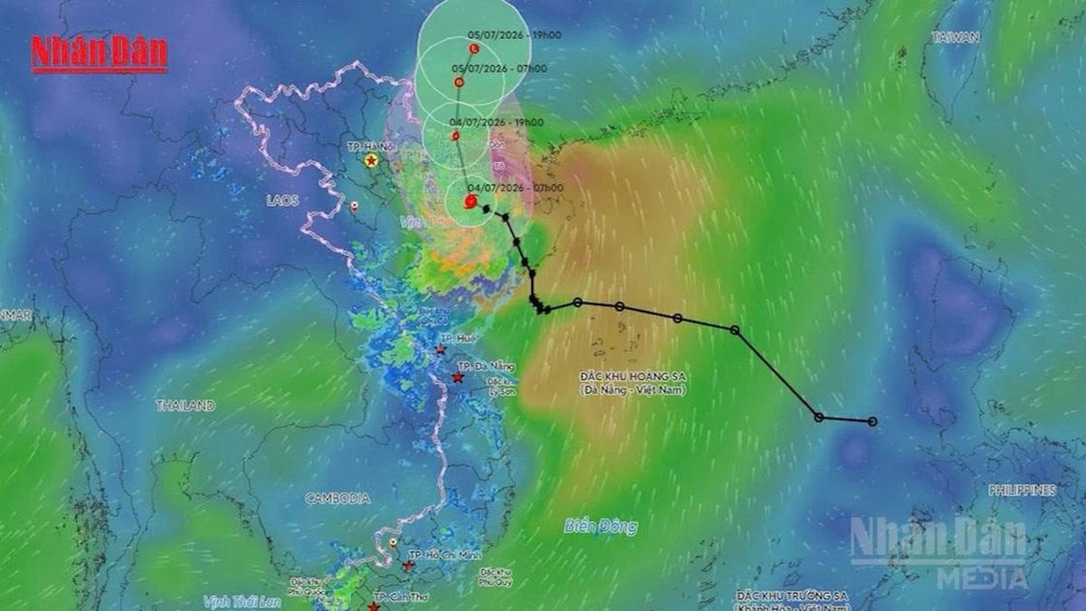 [Video] Bão số 1 đổi hướng, cách đặc khu Bạch Long Vĩ khoảng 70km - Báo Nhân Dân