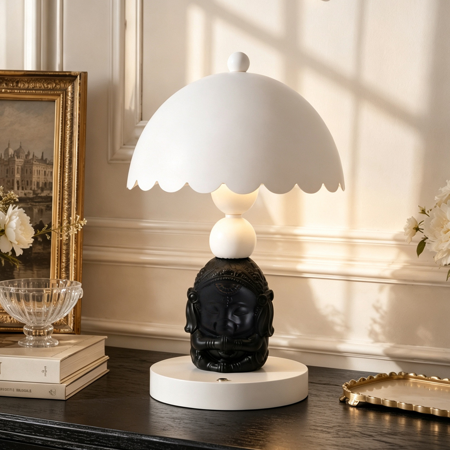 Elephant-shaped table lamp, art design