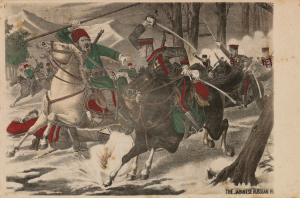 Scene of a Battle during the Russo Japanese War 19041905