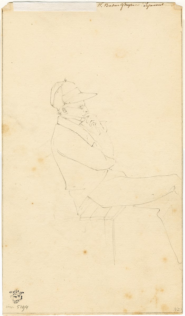 Portret van W Badon Ghyben