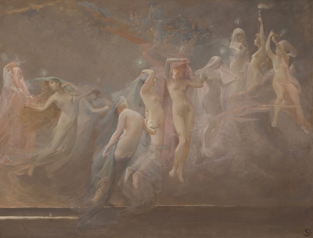 The Morning Stars Les Etoiles du Matin 1887
