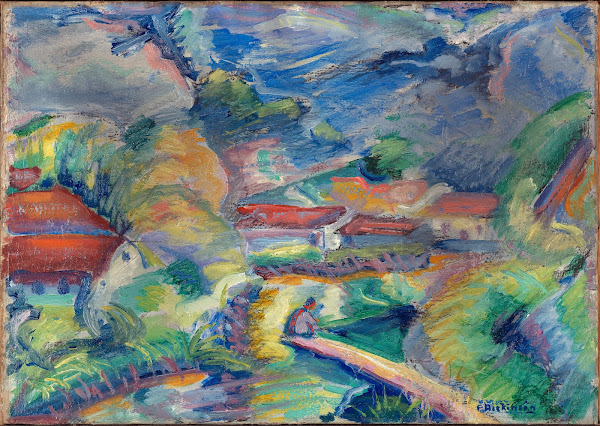 Untitled Landscape ca 1918