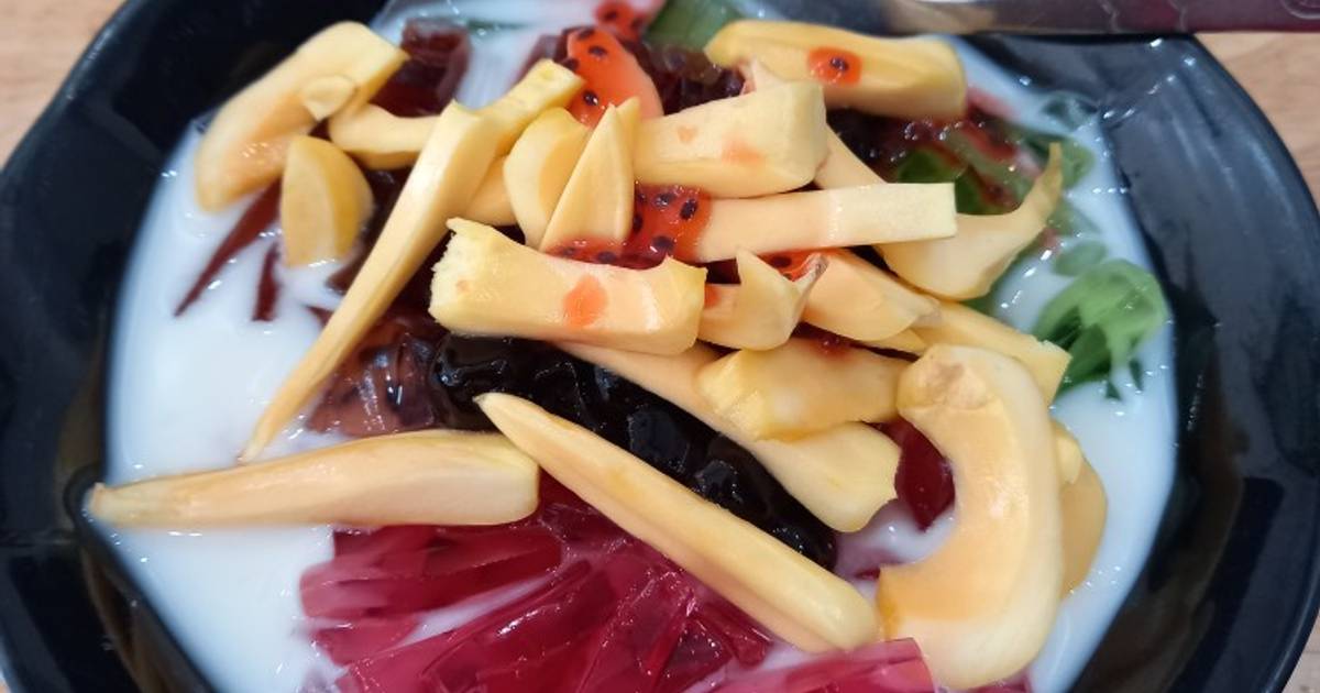 Chè mít trân châu thạch