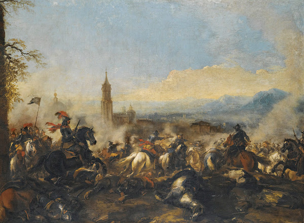 A Cavalry Engagement A Cathedral Beyond
