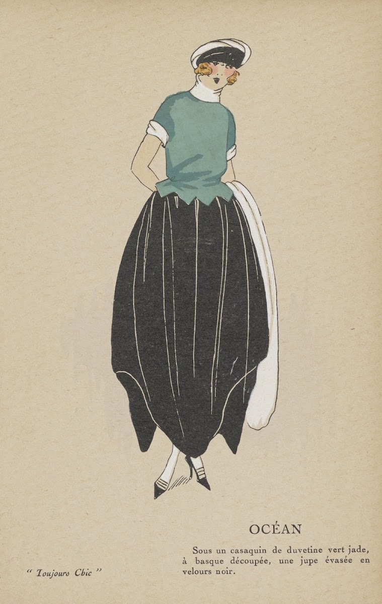 Toujours Chic Les Robes  Océan 1921 1922