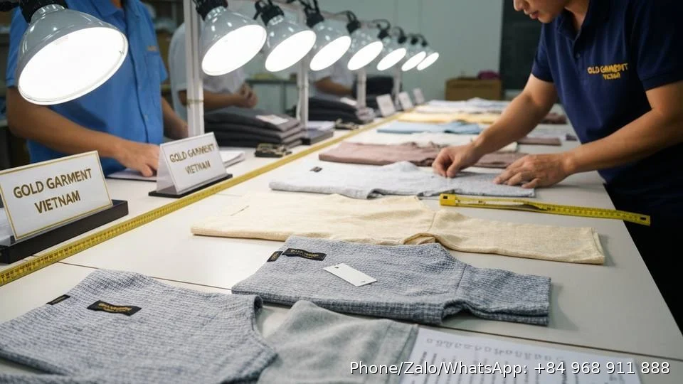 Custom Clothing Manufacturer - Gold Garment Vietnam