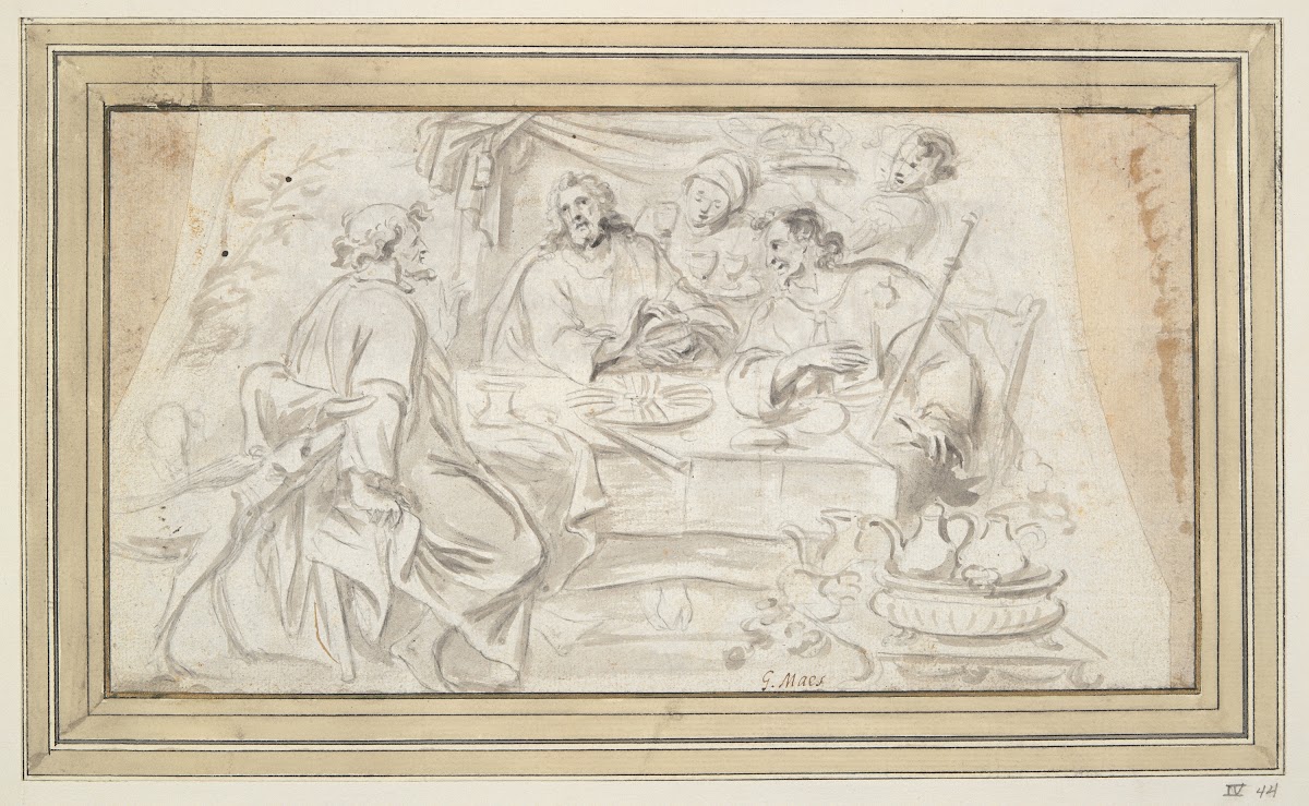 Christ and His Disciples atEmmaus 17thcentury