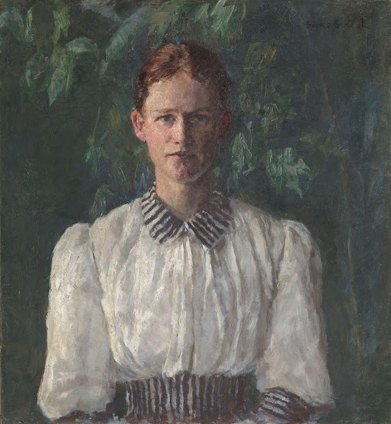 Portrait of the Painter Helga Ring 1890