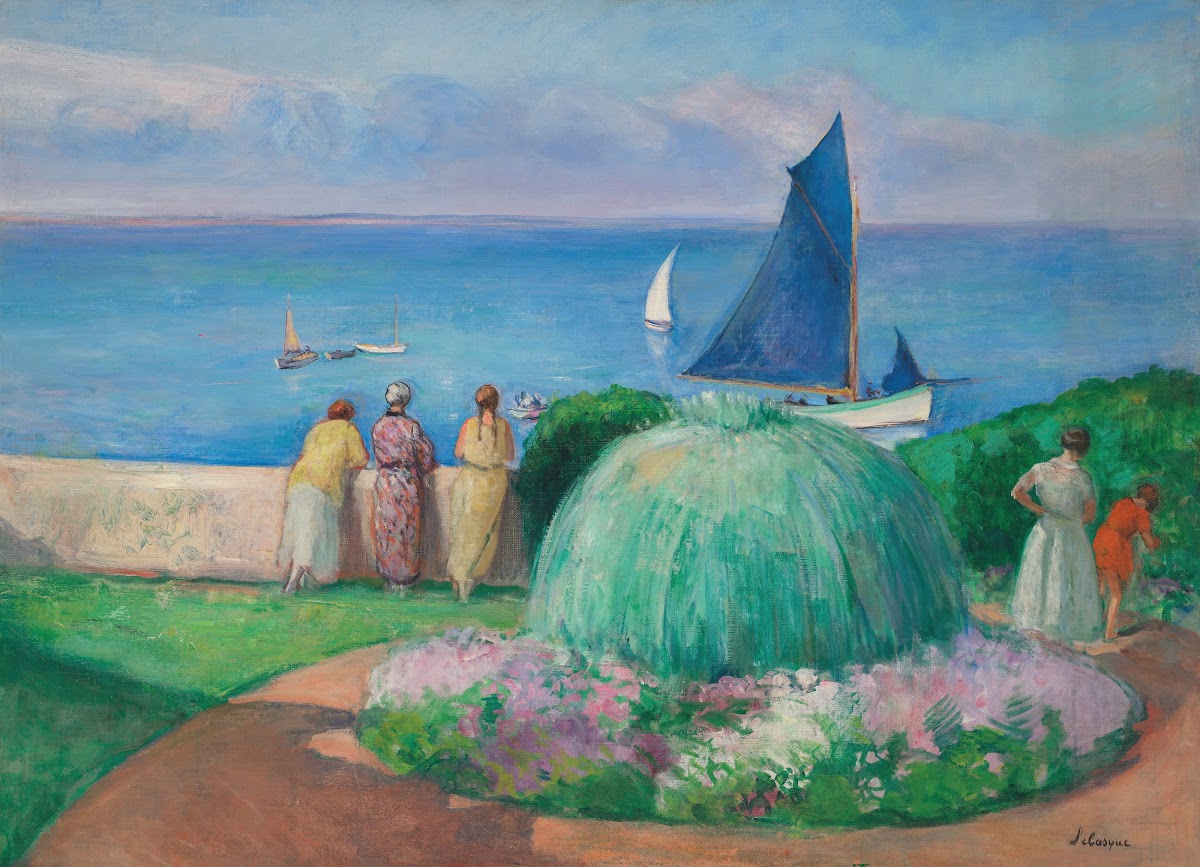 La voile bleue Préfailles 1922