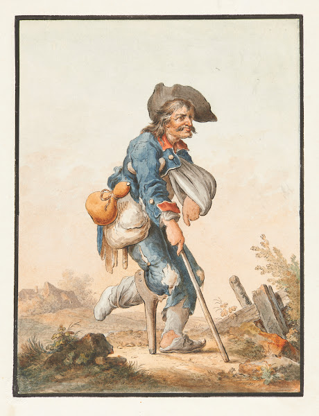 Bettler mit Holzbein 1780