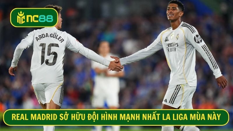 Real Madrid vẫn duy trì đội hình với nhiều ngôi sao trẻ chất lượng