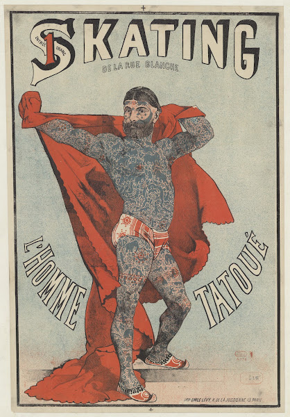 Skating de la Rue Blanche Lhomme tatoué 1879