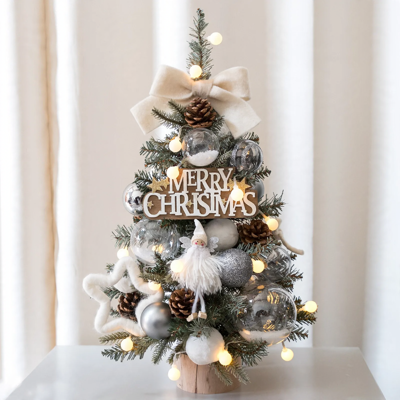 Mini Christmas tree set for table decoration