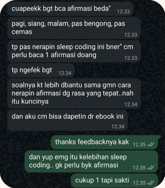 Testimoni Damai Sama Uang 2