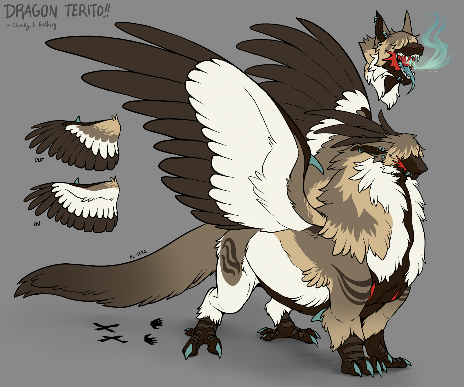 Dragon Tero!!! Tero as a dragon!!!