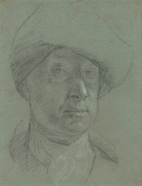 Self Portrait Wearing a Cloth Hat 17301735