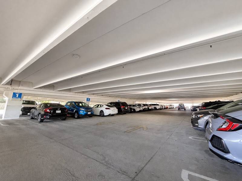 Parking level after LED retrofit