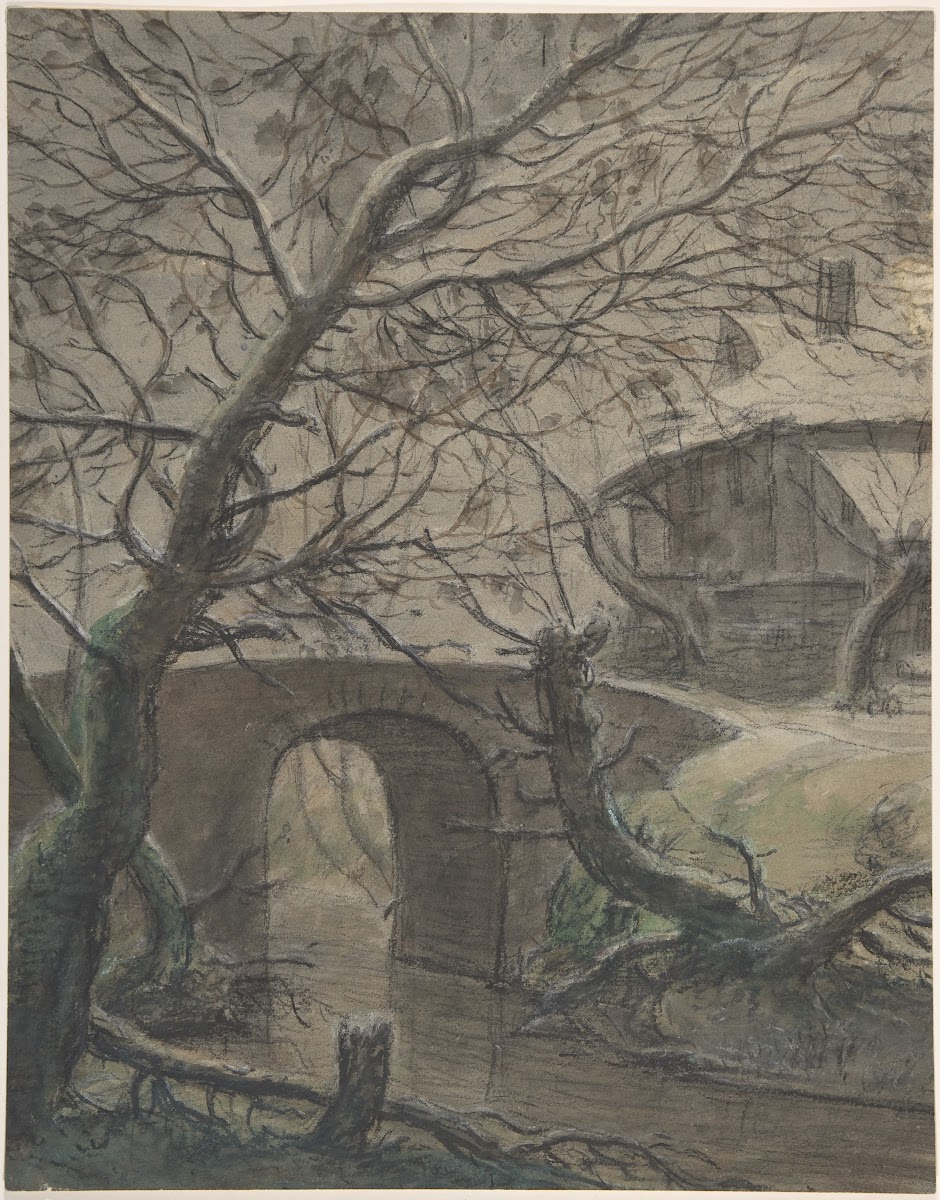 A House near a Bridge 17th century