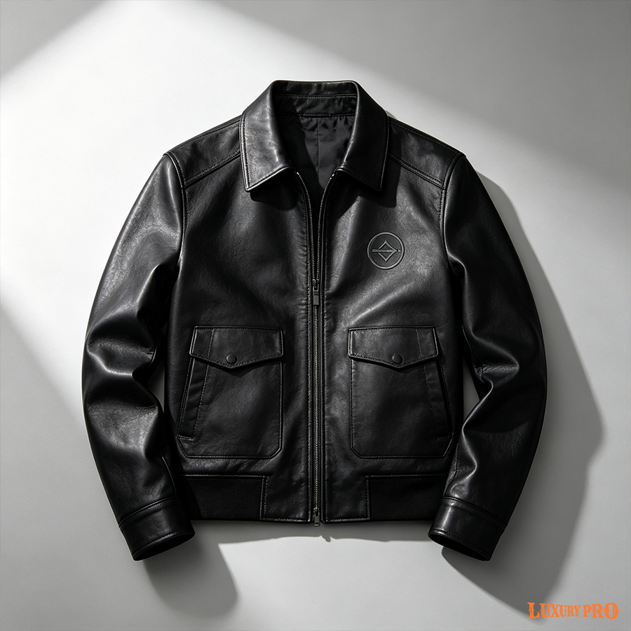 2D Casual Leather Jacket