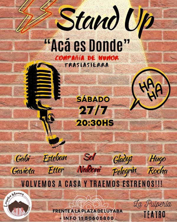Stand UP Comedy del Monte