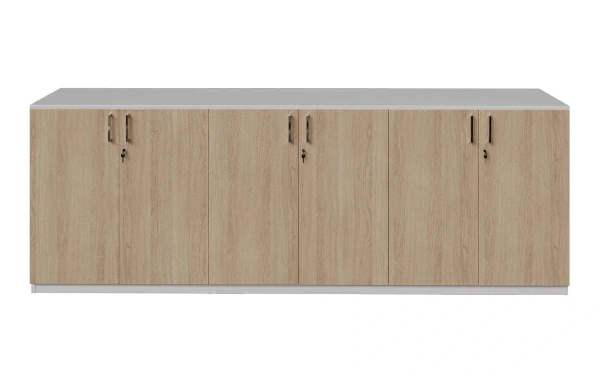 RADAR Color Six-Door (Low Height) Storage Cabinet