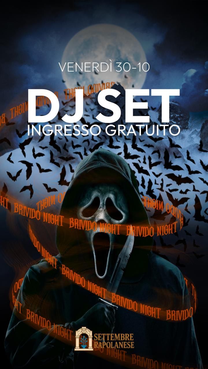 HALLOWEEN PARTY - BRIVIDO NIGHT